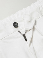 SEASE - Straight-Leg Cotton-Twill Shorts - White