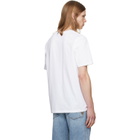 BALMAIN White 'Balmain Paris' Print T-shirt