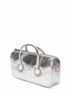 MARGE SHERWOOD - Small Zipper Metallic Leather Bag