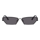 McQ Alexander McQueen Black Cat-Eye Sunglasses