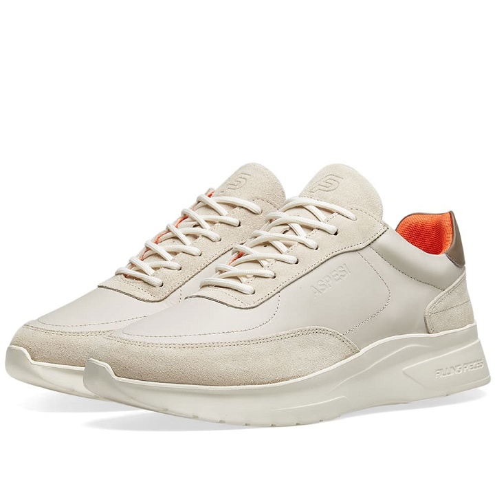 Photo: Aspesi x Filling Pieces Leather Running Sneaker