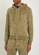 Aurélien Hooded Terry Jumper Khaki