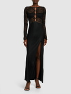 BEC + BRIDGE Nora Long Sleeve Cutout Lace Maxi Dress