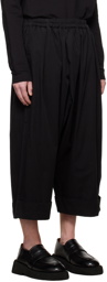 Toogood Black 'The Baker' Trousers