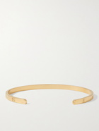 Maison Margiela - Engraved Gold-Plated Cuff - Gold