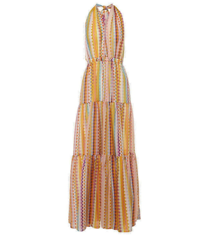 Photo: Missoni Zigzag cotton and silk maxi dress