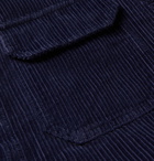 Incotex - Cotton-Corduroy Shirt Jacket - Navy