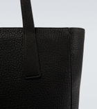 The Row Hector leather tote bag