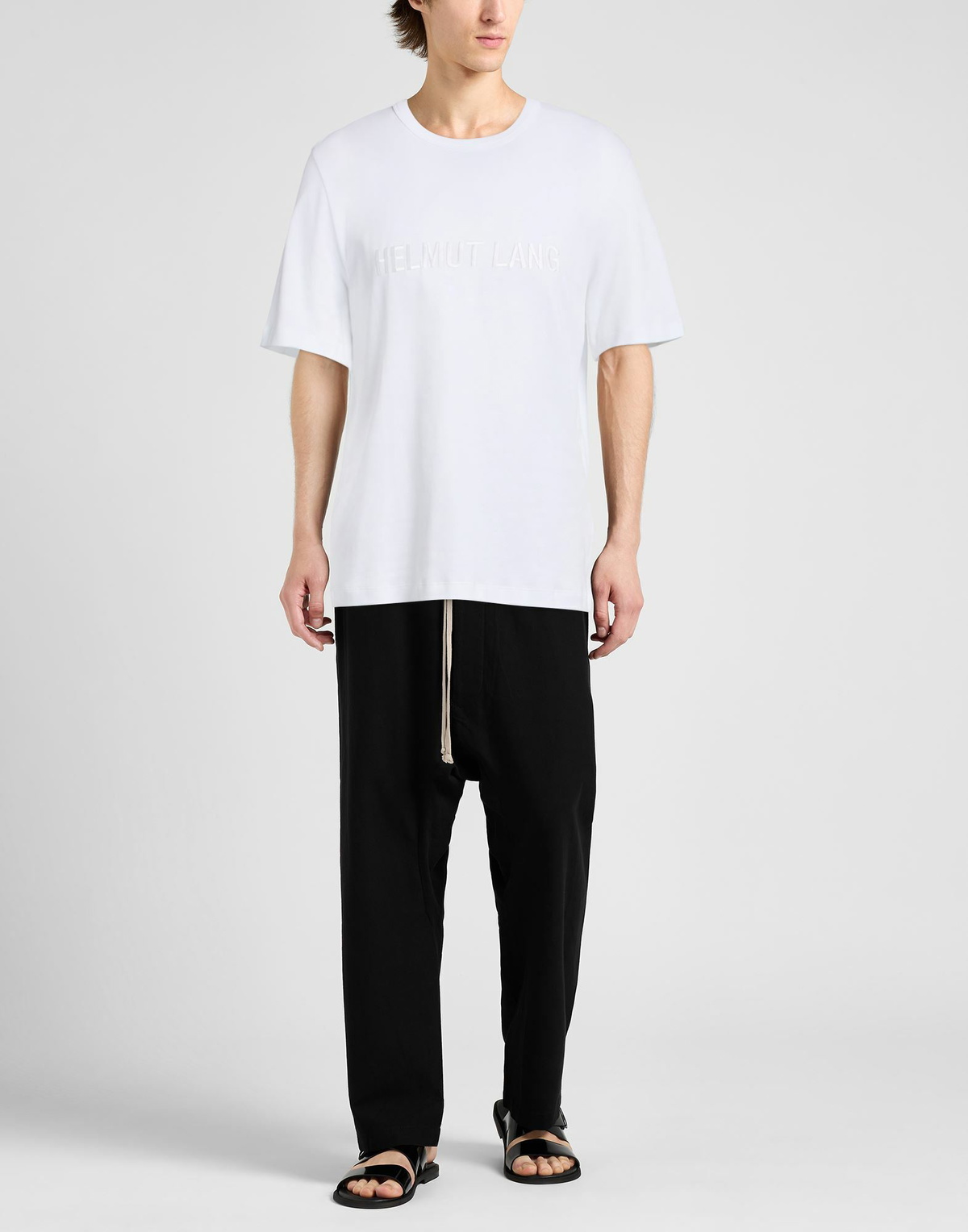 Helmut Lang Mens T-shirt in White