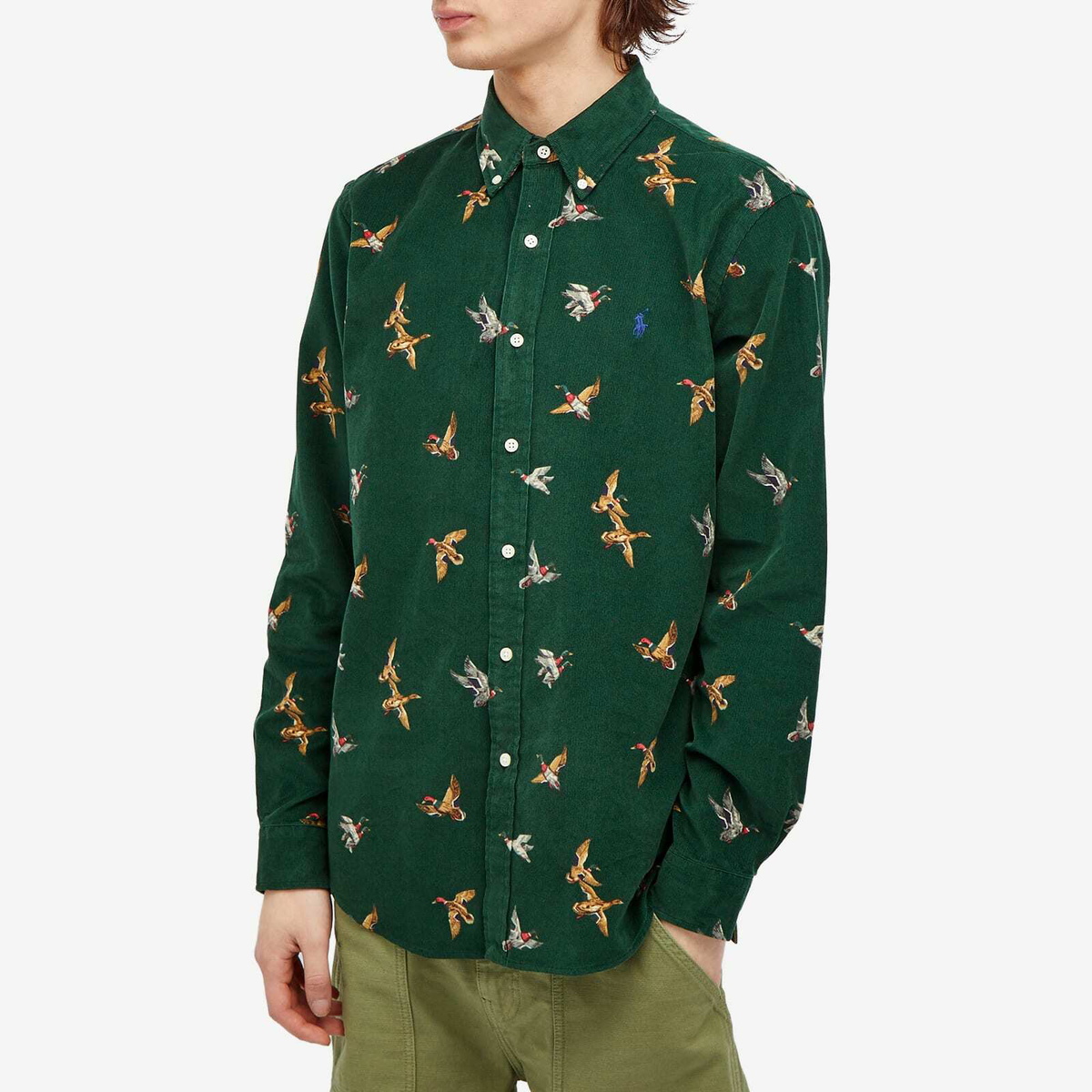 Polo Ralph Lauren Men's Long Sleeve Sport Shirt in Multi Polo Ralph Lauren