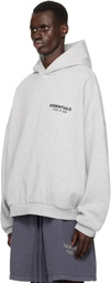 Fear of God ESSENTIALS Gray Fleece Hoodie
