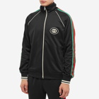 Gucci Men's GG Piping Track Jacket in Black