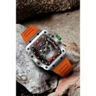 Nubeo Huygens Black Dial Mens Watch NB-6080-01
