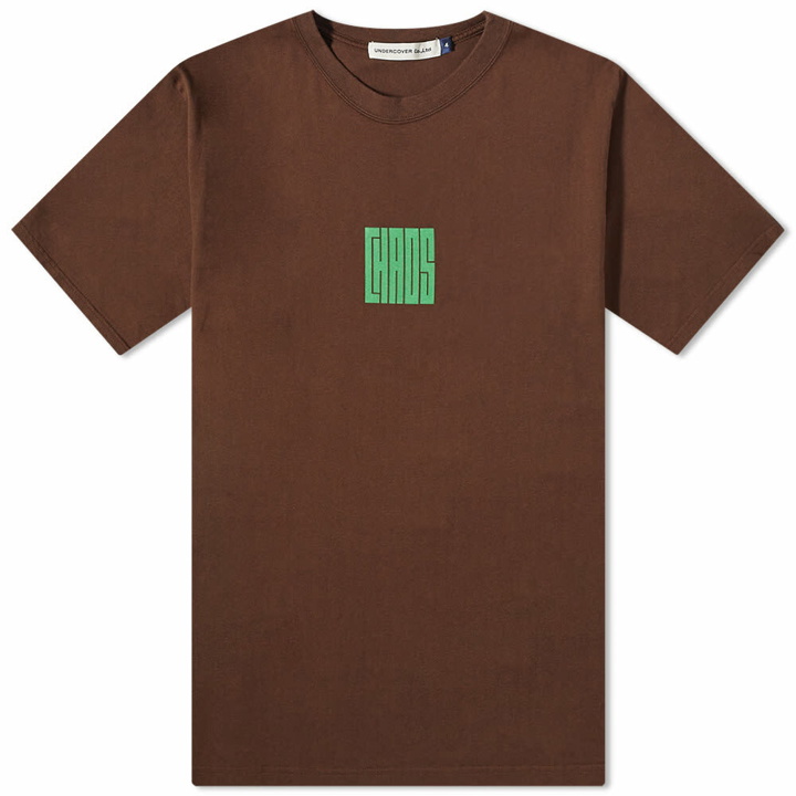Photo: Undercover Men's Chaos T-Shirt in Brown
