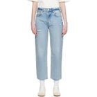ANINE BING Blue Gavin Jeans