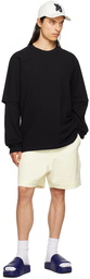 Y-3 Black Layered Long Sleeve T-Shirt