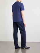 Zegna - Cotton-Jersey T-Shirt - Blue