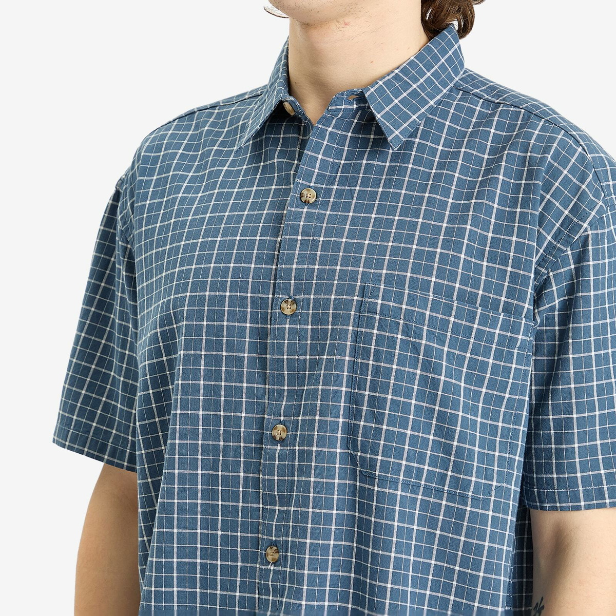 Adsum Men's Breezer Shirt in Plaid
