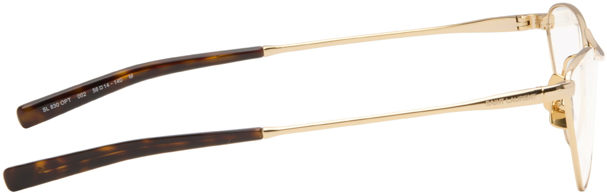 Saint Laurent Gold SL 830 Glasses