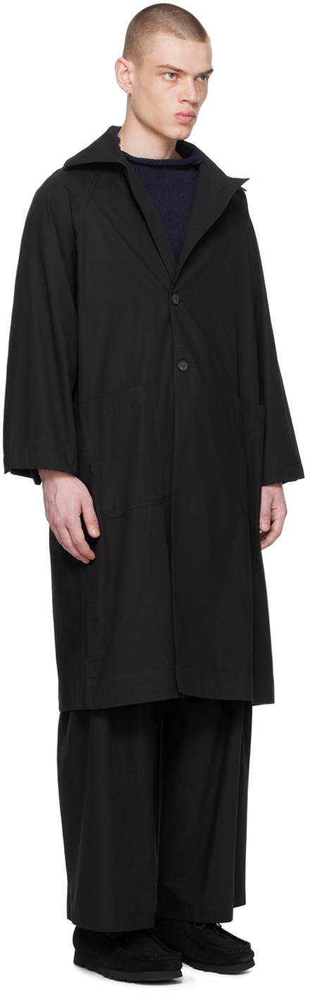 XENIA TELUNTS Black Summer Coat