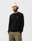 Bstn Brand Classic Material Knit Crewneck Black - Mens - Pullovers