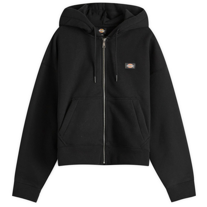 Photo: Dickies Women's Oakport Zip Hoodie in Black