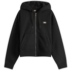 Dickies Women's Oakport Zip Hoodie in Black