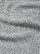John Smedley - Roth Slim-Fit Sea Island Cotton-Piqué Polo Shirt - Gray