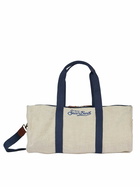 MC2 Saint Barth Natural Linen Travel Duffle Bag Jetleg