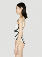 TOTEME - Monogram Swimsuit in White