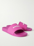 Palm Angels - Pool Logo-Embossed Rubber Slides - Pink