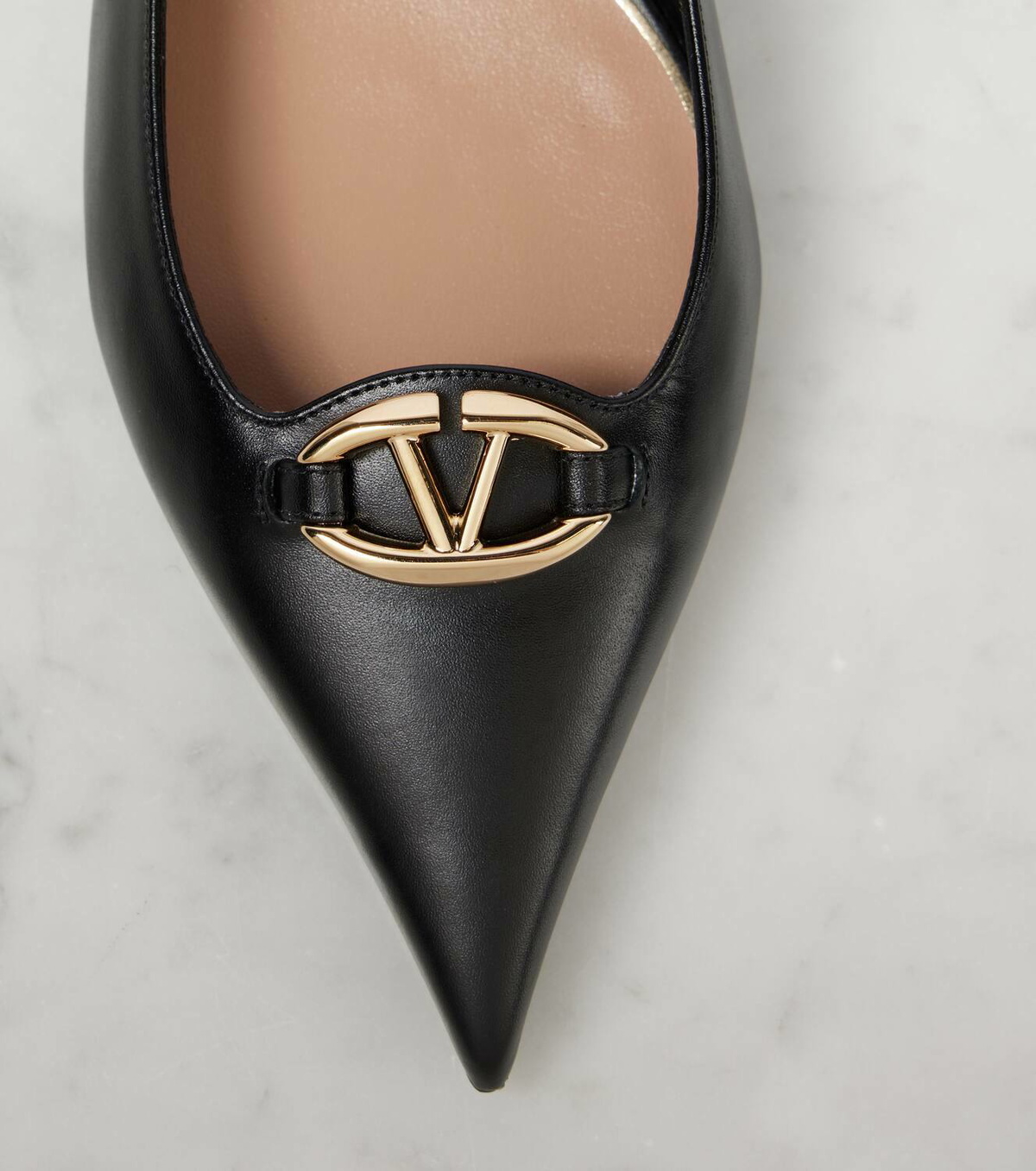 Valentino Garavani The Bold Edition VLogo 20 slingback flats
