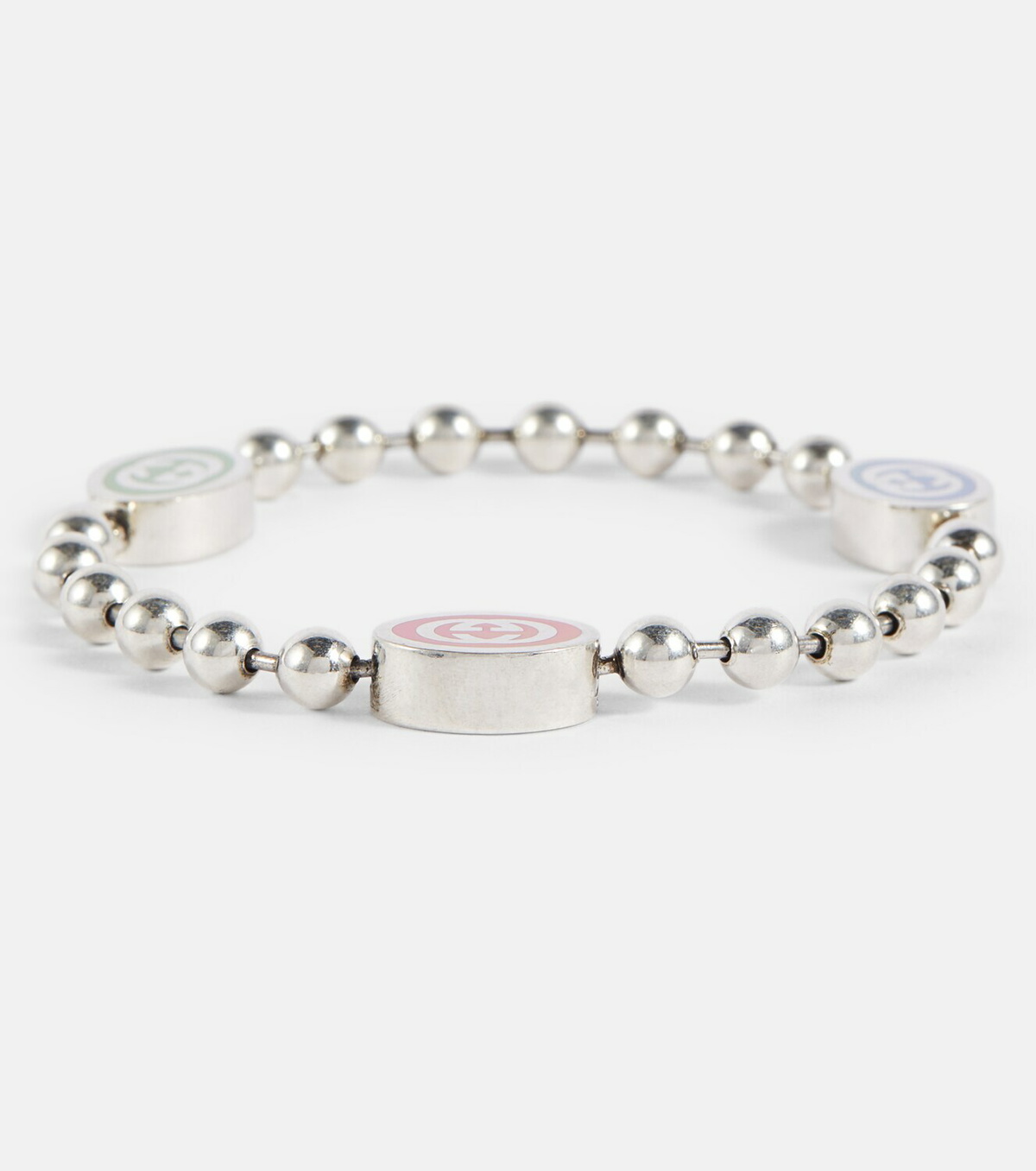 Gucci Interlocking G sterling silver bracelet Gucci