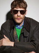 Garrett Leight California Optical - McNally Oval-Frame Acetate Sunglasses