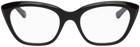 Balenciaga Black Cat-Eye Glasses