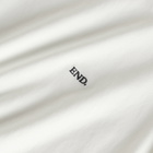 END. Signature T-shirt in Off White