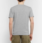 Aspesi - Mélange Cotton-Blend Jersey T-Shirt - Men - Gray