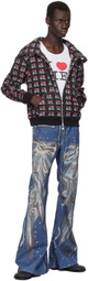 Ashley Williams Black 'I Heart Me' Butterfly Hoodie