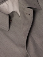 Kaptain Sunshine - Wool-Twill Coat - Gray