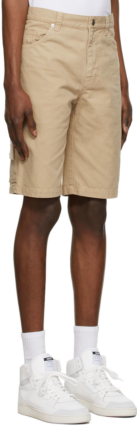 Axel Arigato Beige Gear Shorts Axel Arigato