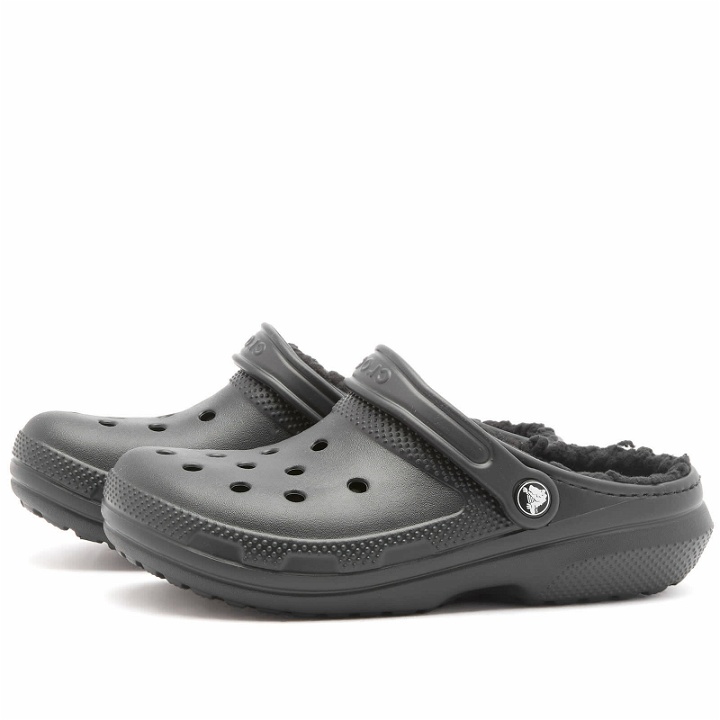 Photo: Crocs Classic Lined Clog in Black