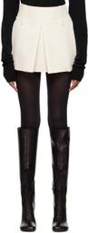 Maximilian Davis Off-White Madeline Miniskirt