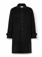 Officine Générale - Bryce Wool-Felt Coat - Black