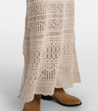 Isabel Marant Dione open-knit maxi dress