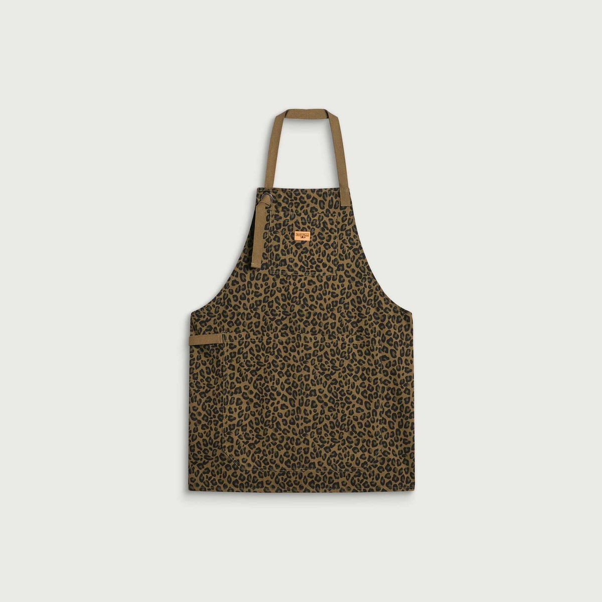 Service Works Men's Patterned Apron in Brown Leopard