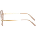 LOEWE Taupe Slim Glasses