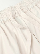 UMIT BENAN B - Straight-Leg Cotton-Poplin Drawstring Trousers - Neutrals