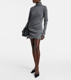 Sportmax Luigia wool and cotton-blend minidress