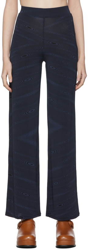 Photo: Paloma Wool Navy Galileo Lounge Pants