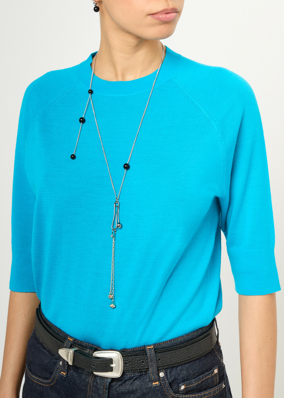 Lemaire Poppy Two-toned Necklace - Multicoloured - One Size